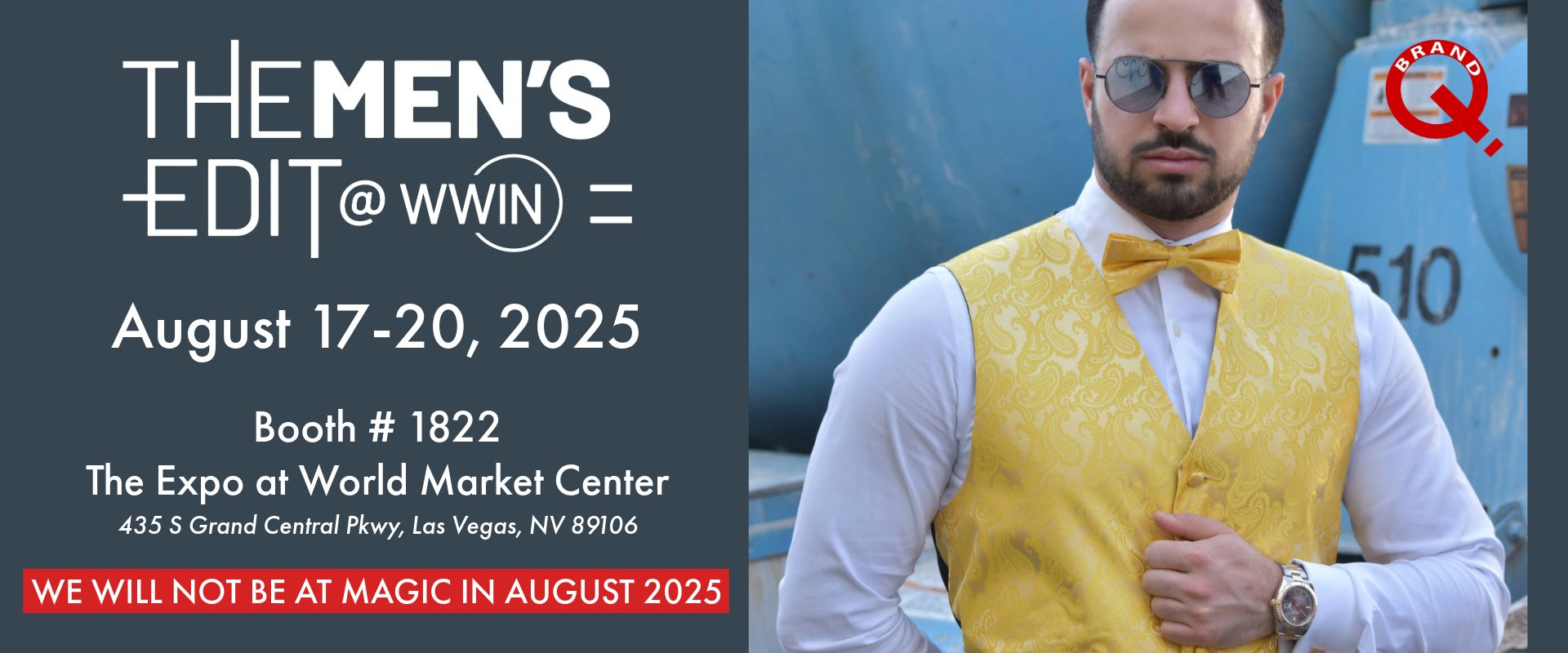 AUGUST WWIN LAS VEGAS - Booth # 1822